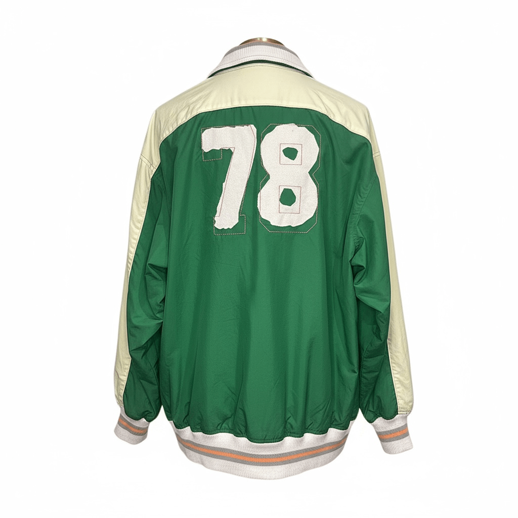 Blouson teddy Pelle Pelle – M – Vert – État : Très bon - BiWear