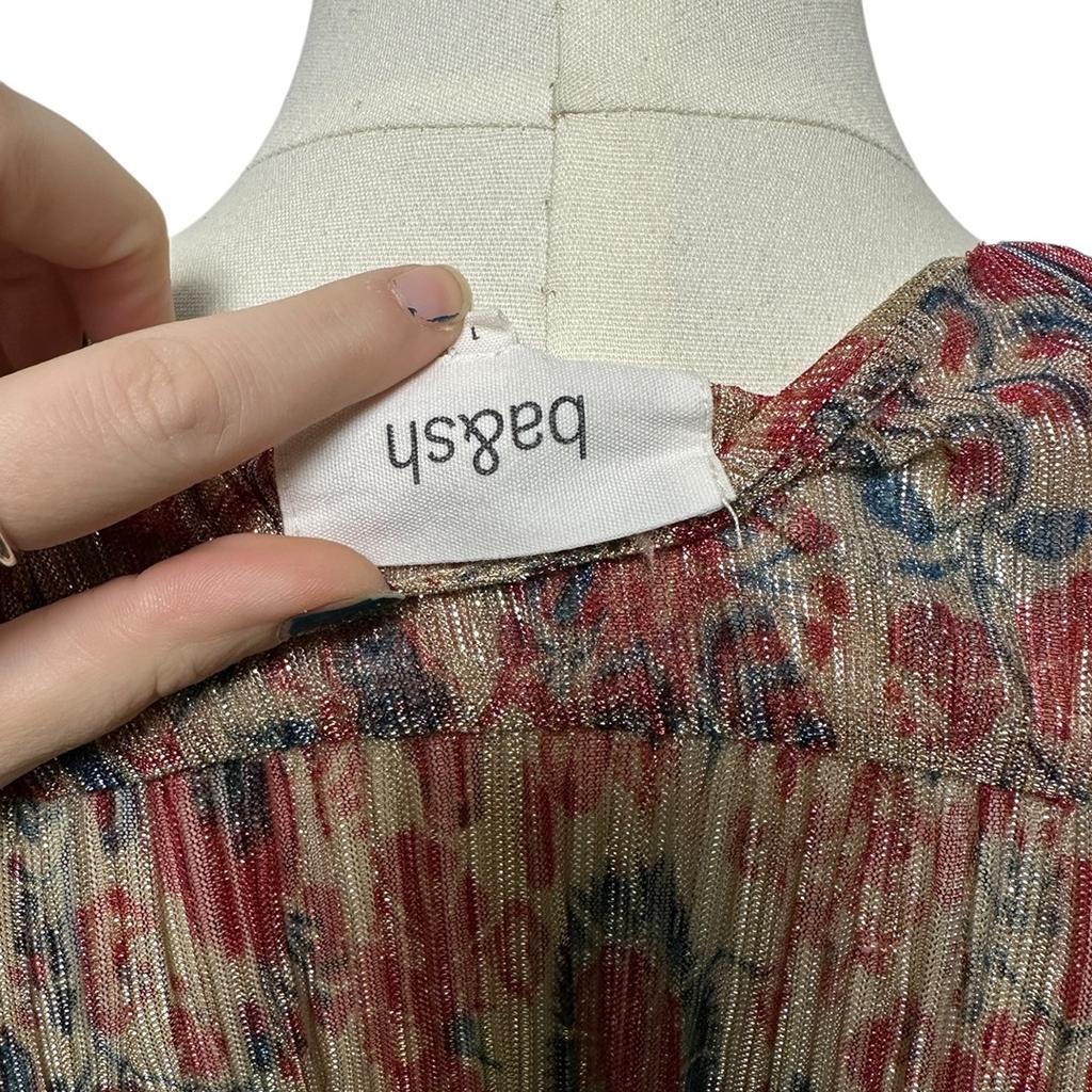 Robe Longue Ba&sh - Xs - Marron - État : Très Bon