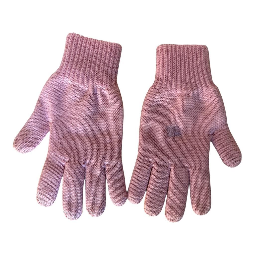 Gants Burberry - Taille S - Rose - État : Très Bon