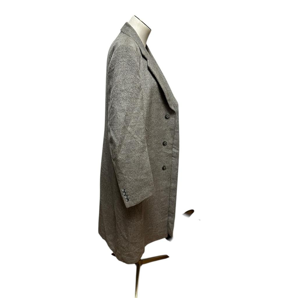 Manteau Long Christian Dior - Xl - Gris - État : Excellent