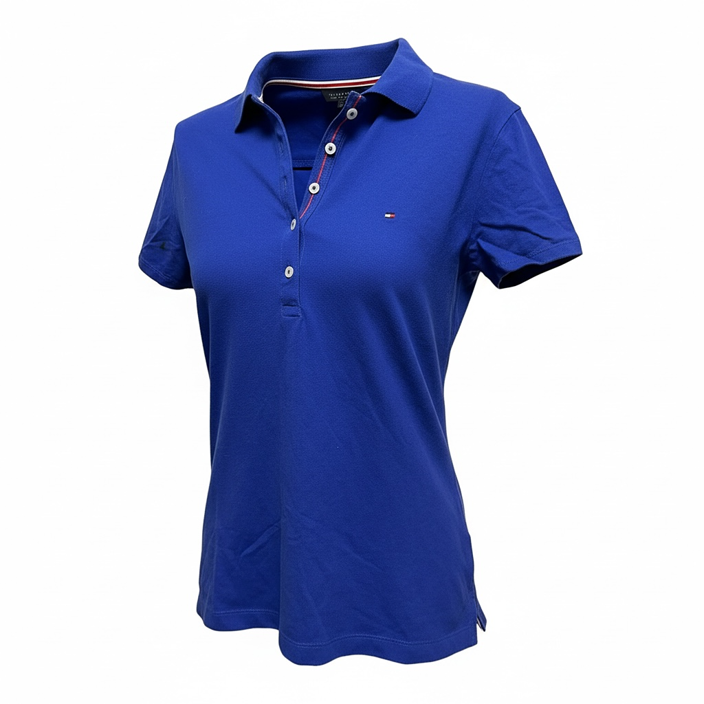 Polo Tommy Hilfiger - M - Bleu - État : Excellent