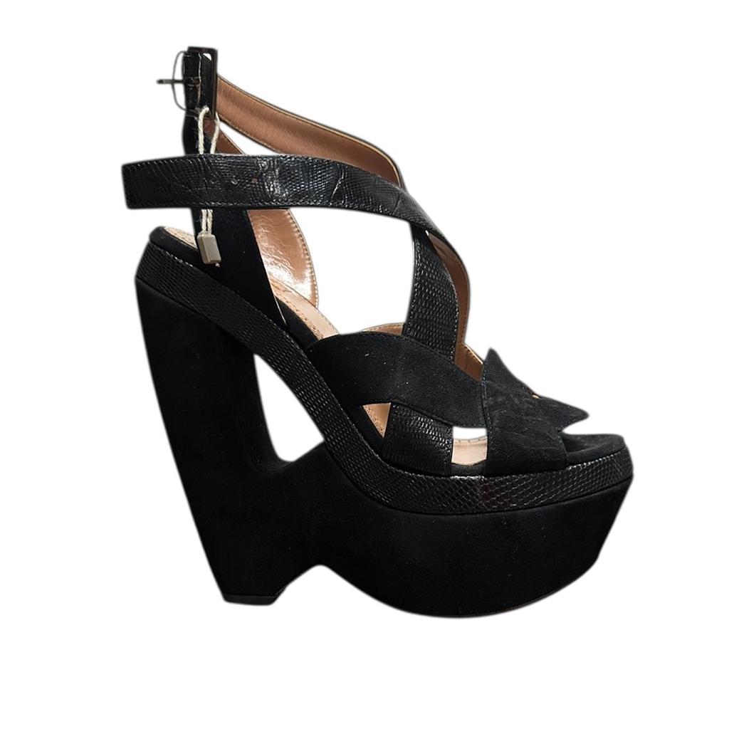 Sandales Alaïa - 36 - Noir - État : Neuf