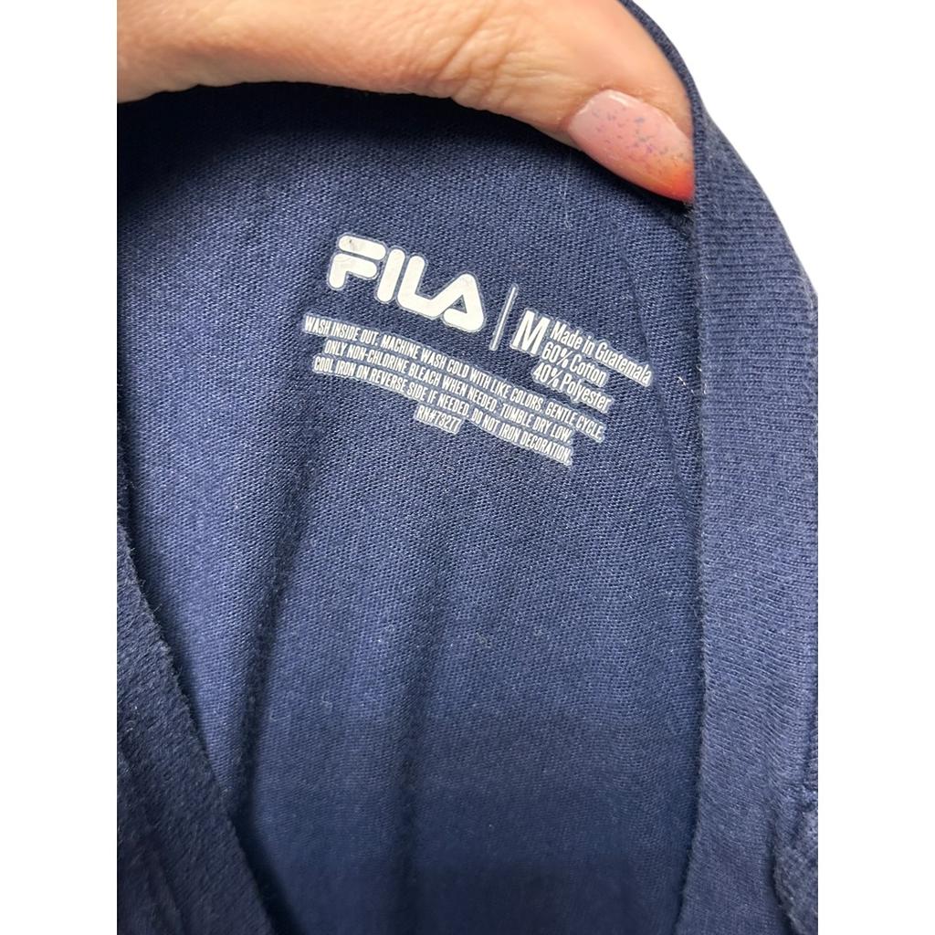 T-shirt sport Fila - M - Bleu marine - État : Excellent