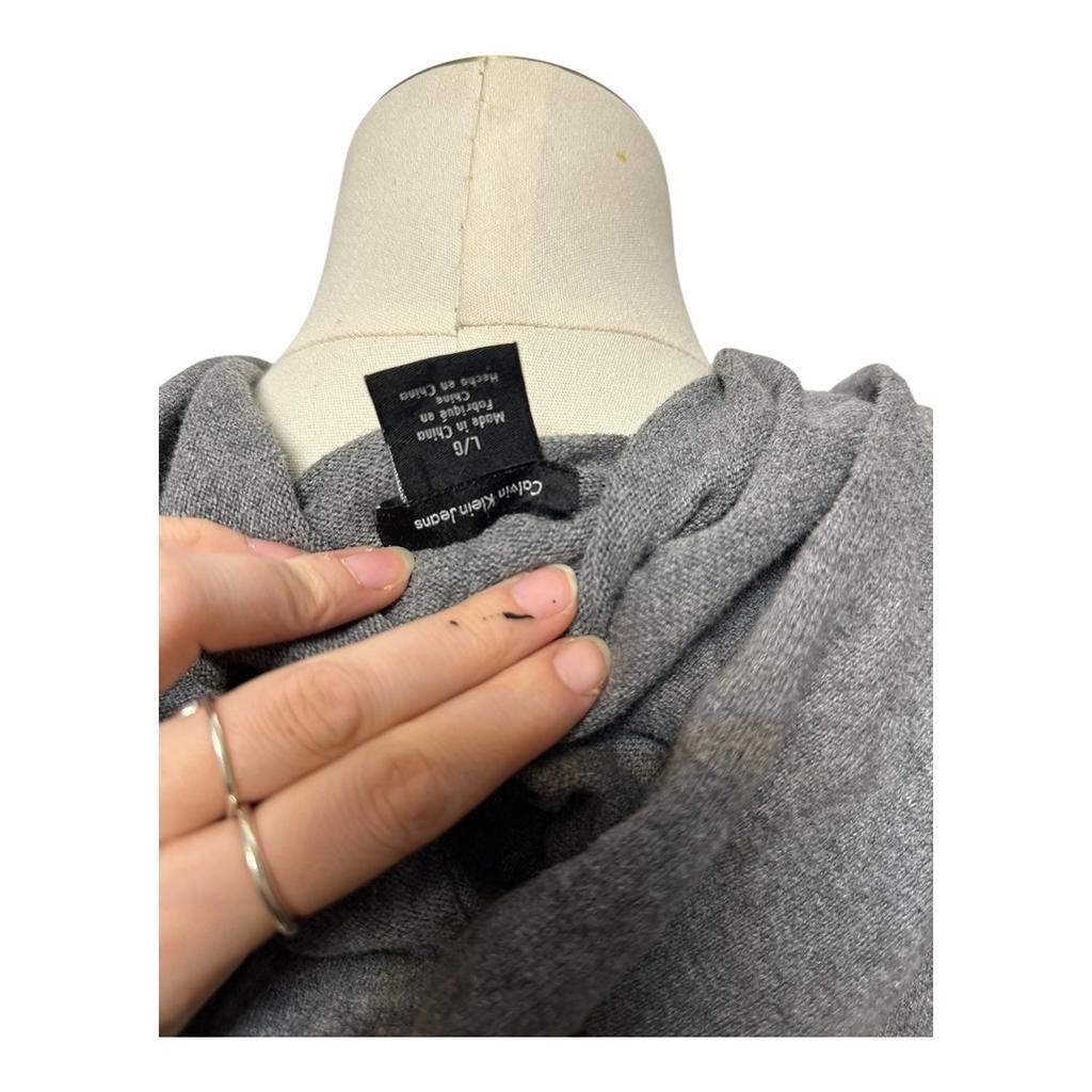 Sweat à capuche Calvin Klein Jeans - L - Gris - État : Excellent