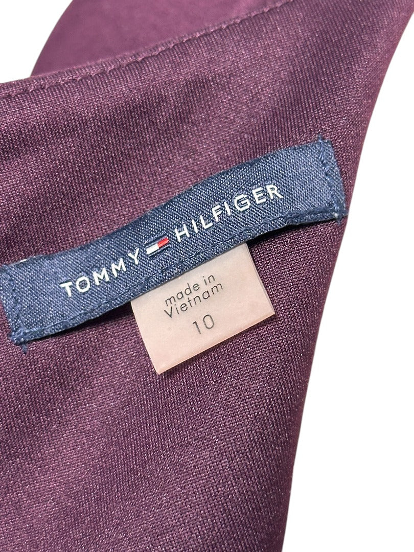 Robe Tommy Hilfiger - 10 - Bourgogne - État : Excellent