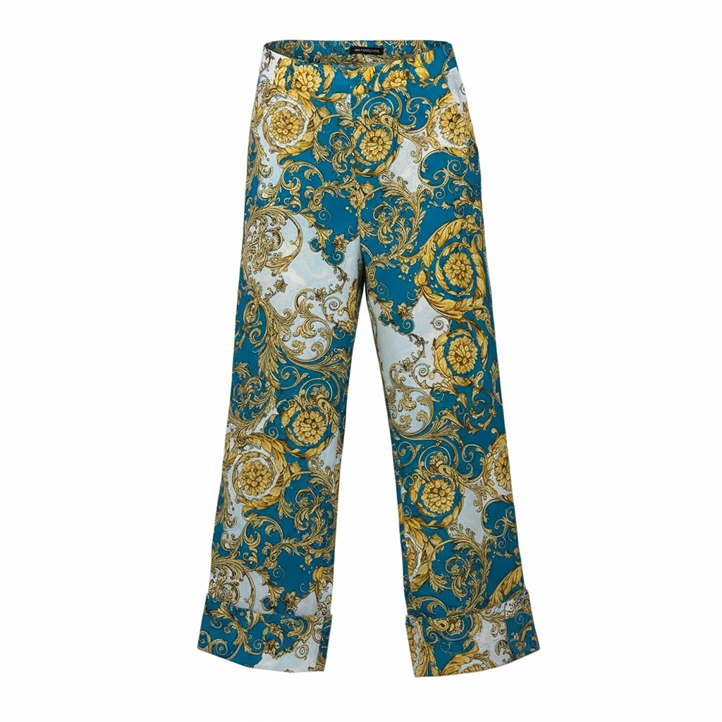 Pantalon Flavio Castellani - 42 - Turquoise - État : Excellent