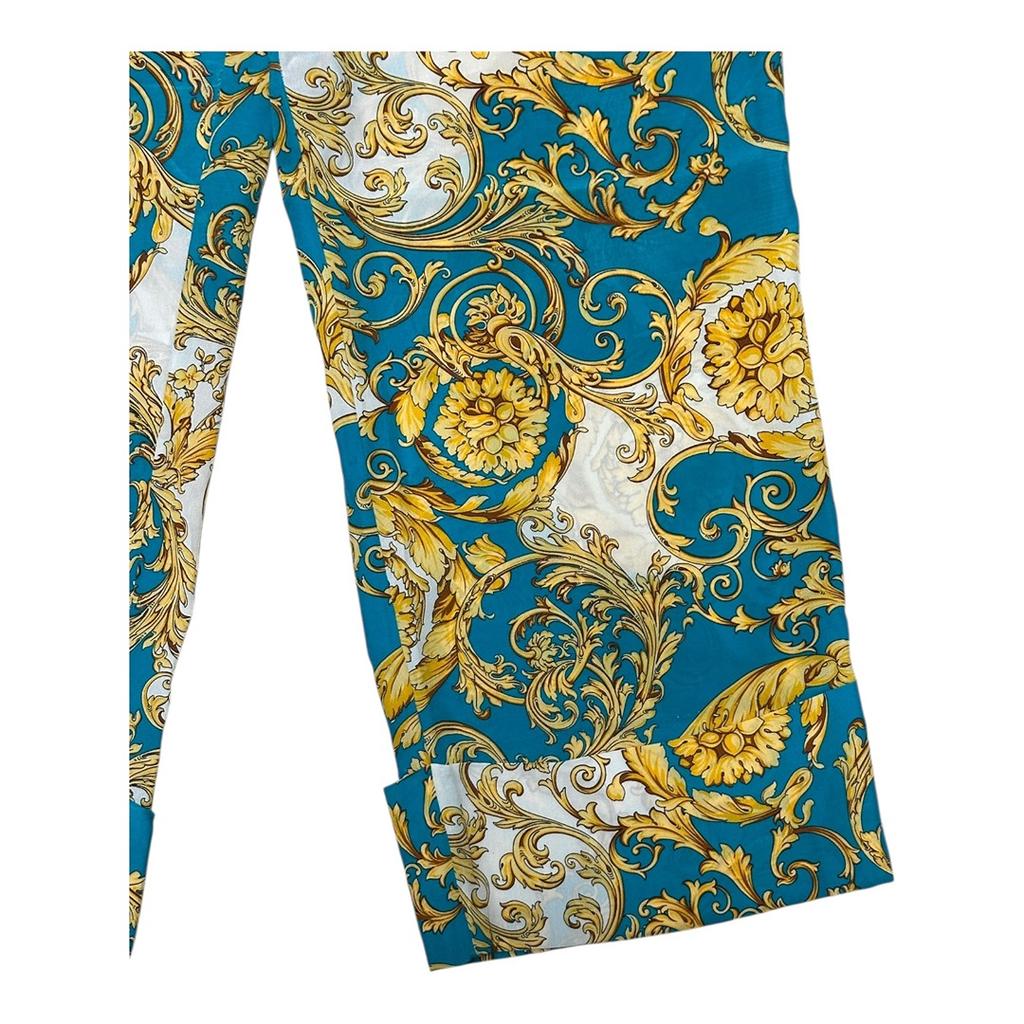Pantalon Flavio Castellani - 42 - Turquoise - État : Excellent