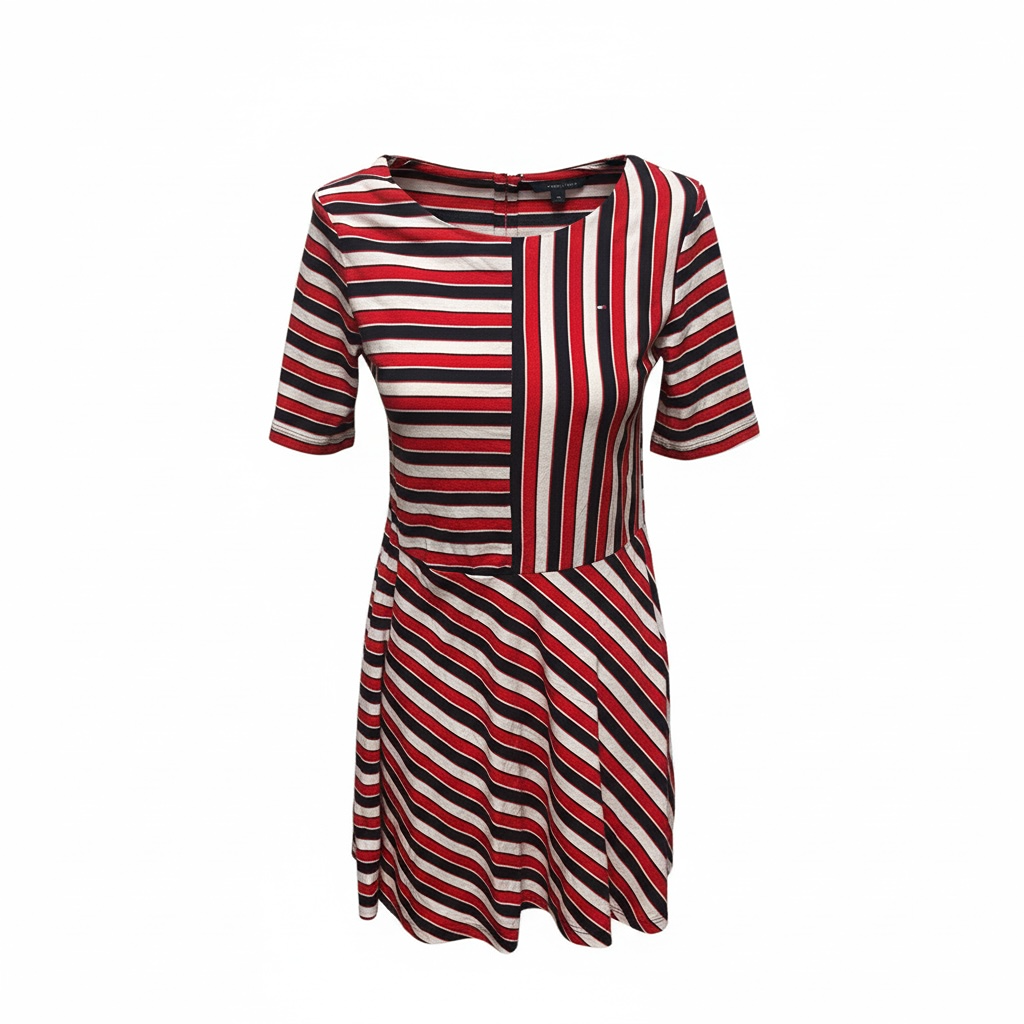Robe Casual Tommy Hilfiger - S - Rouge - État : Excellent