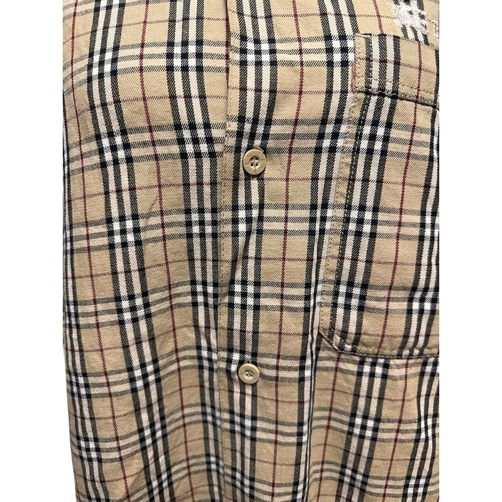 Chemise à Carreaux Burberry - L - Crème - État : Excellent