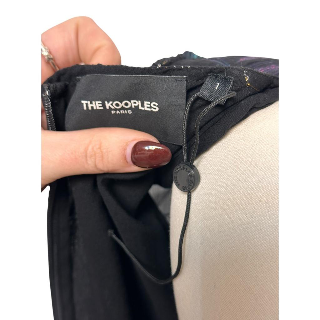 Robe midi The Kooples - 36 - Noir - État : Excellent