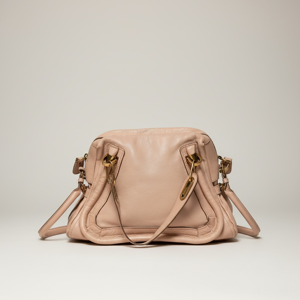 Sac à main Chloé Paraty - Taille unique - Rose - État : Excellent