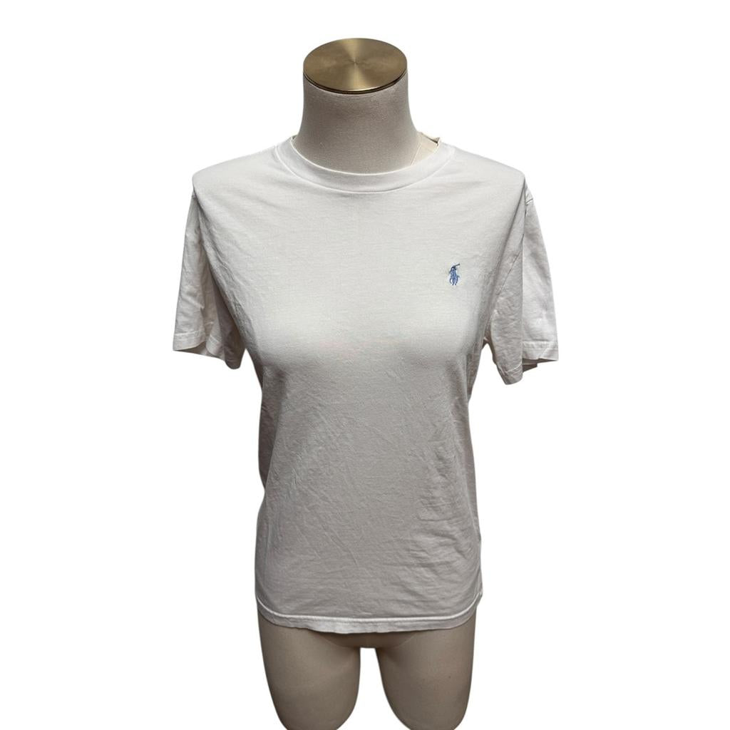 T-shirt Polo Ralph Lauren - L/g14-16 - Blanc - État : Excellent