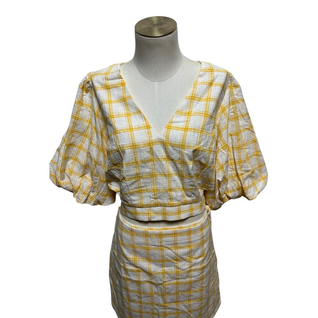 Ensemble Claudie Pierlot - 42 - Jaune - État : Neuf