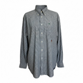Chemise À Carreaux Tommy Hilfiger - M - Blanc Vert Foncé - É