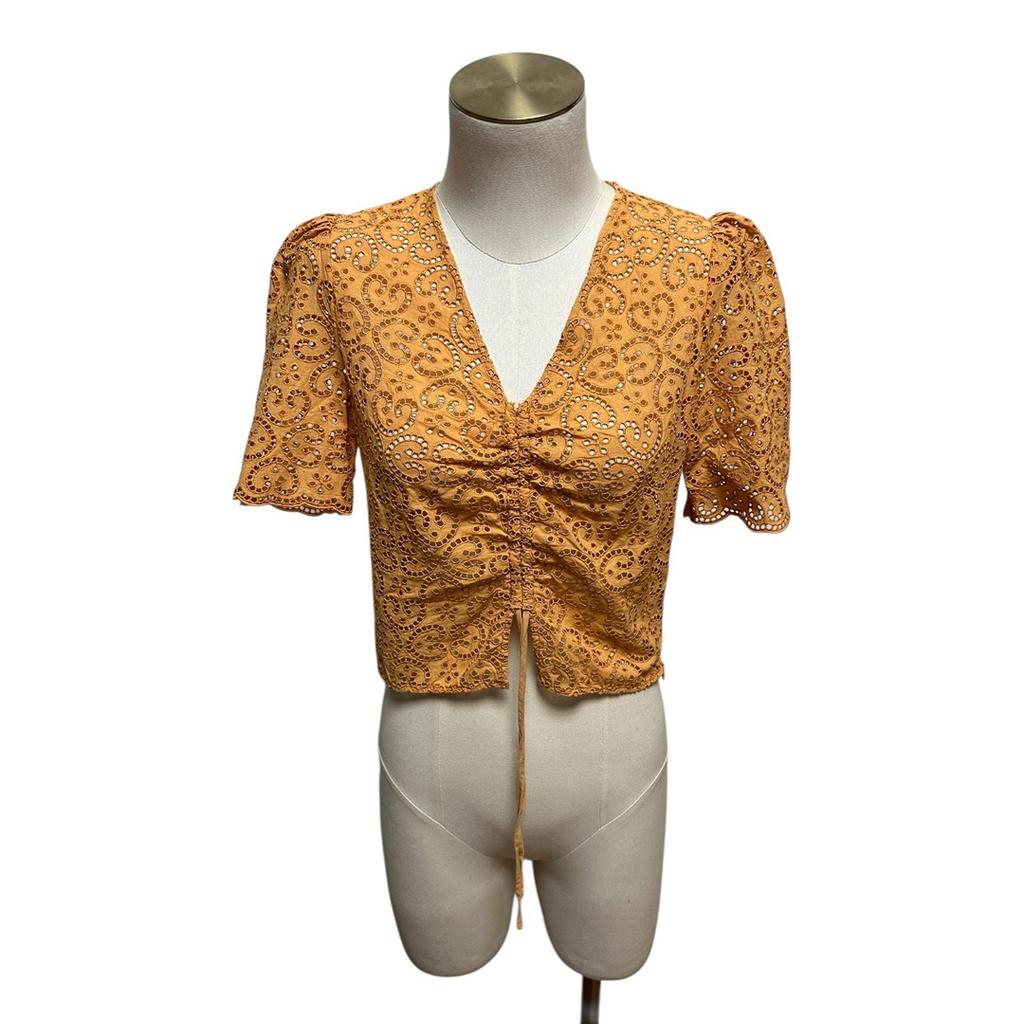 Top Sandro - M - Orange - État : Excellent