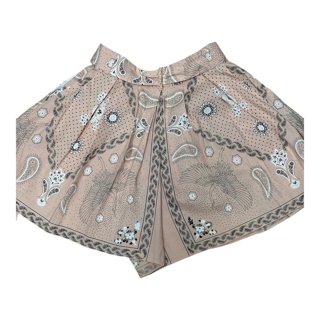 Short Taille Haute Sandro - S - Rose - État : Très Bon