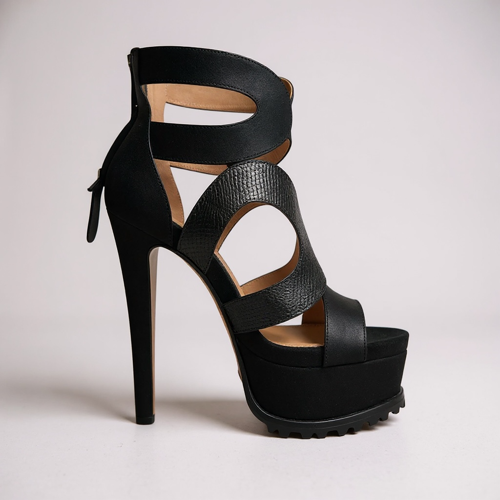 Sandales Alaïa - 37 - Noir - État : Neuf