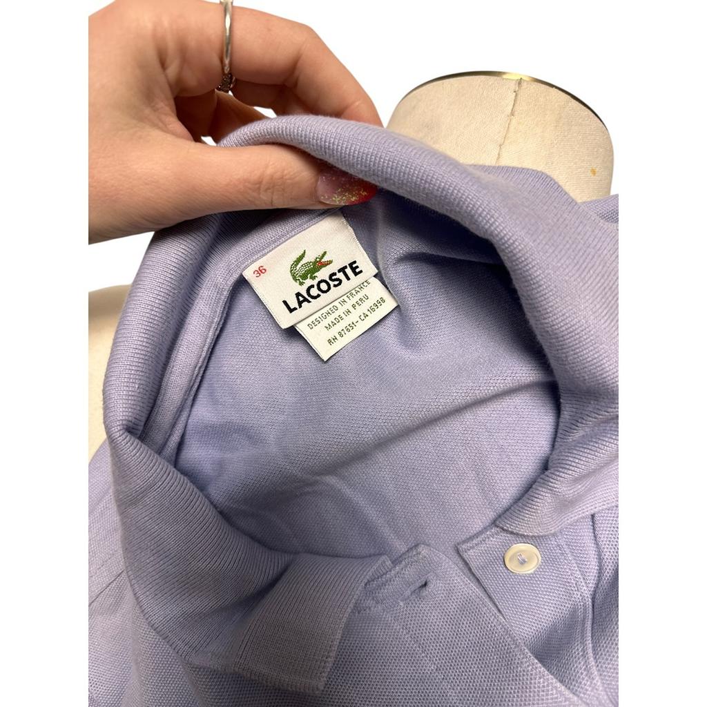 Polo Lacoste - 36 - Lilas - État : Excellent