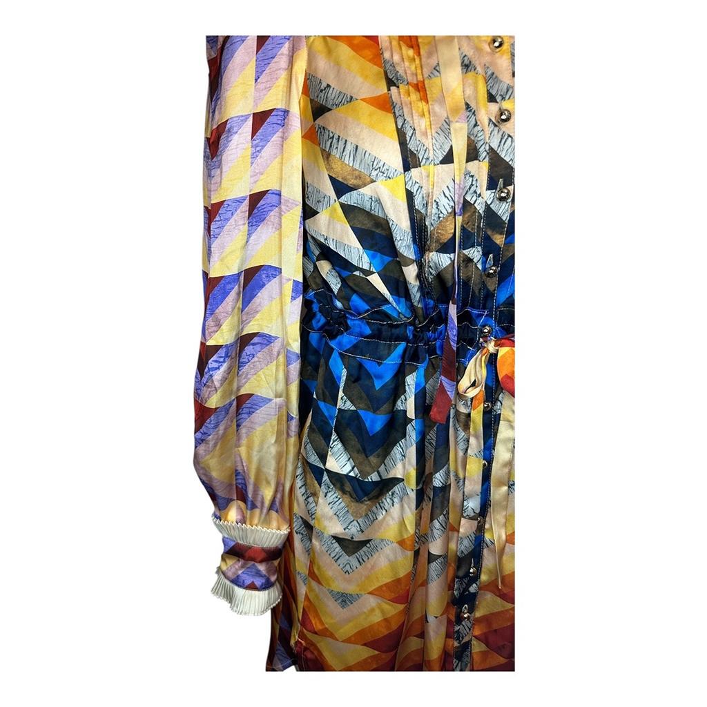 Robe Casual Paco Rabanne - 38 - Orange - État : Très Bon