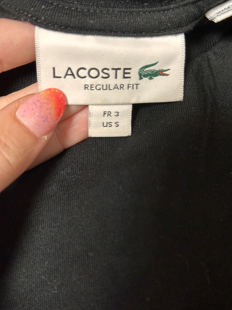 T-shirt Lacoste - L - Noir - État : Excellent
