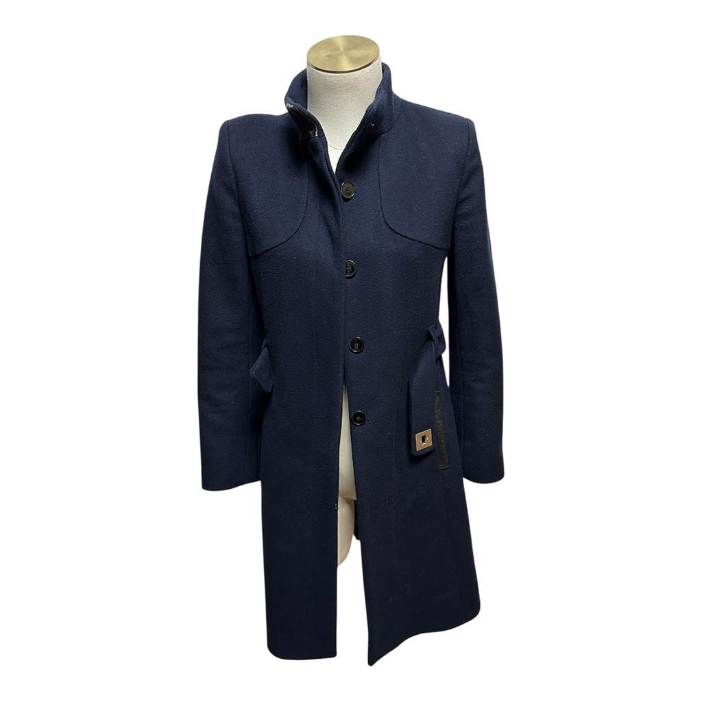 Manteau Sandro - 36 - Bleu marine - État : Excellent