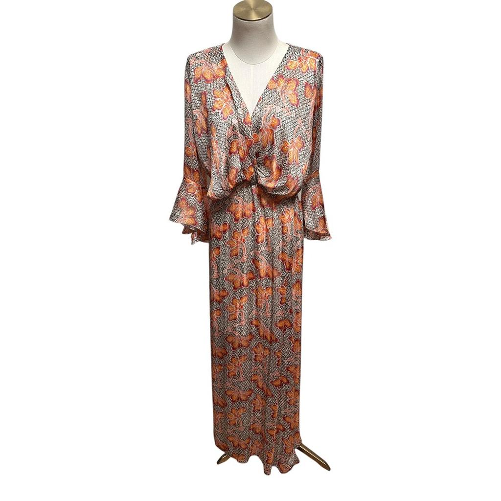 Robe longue Holly & Joey - M - Orange - État : Excellent