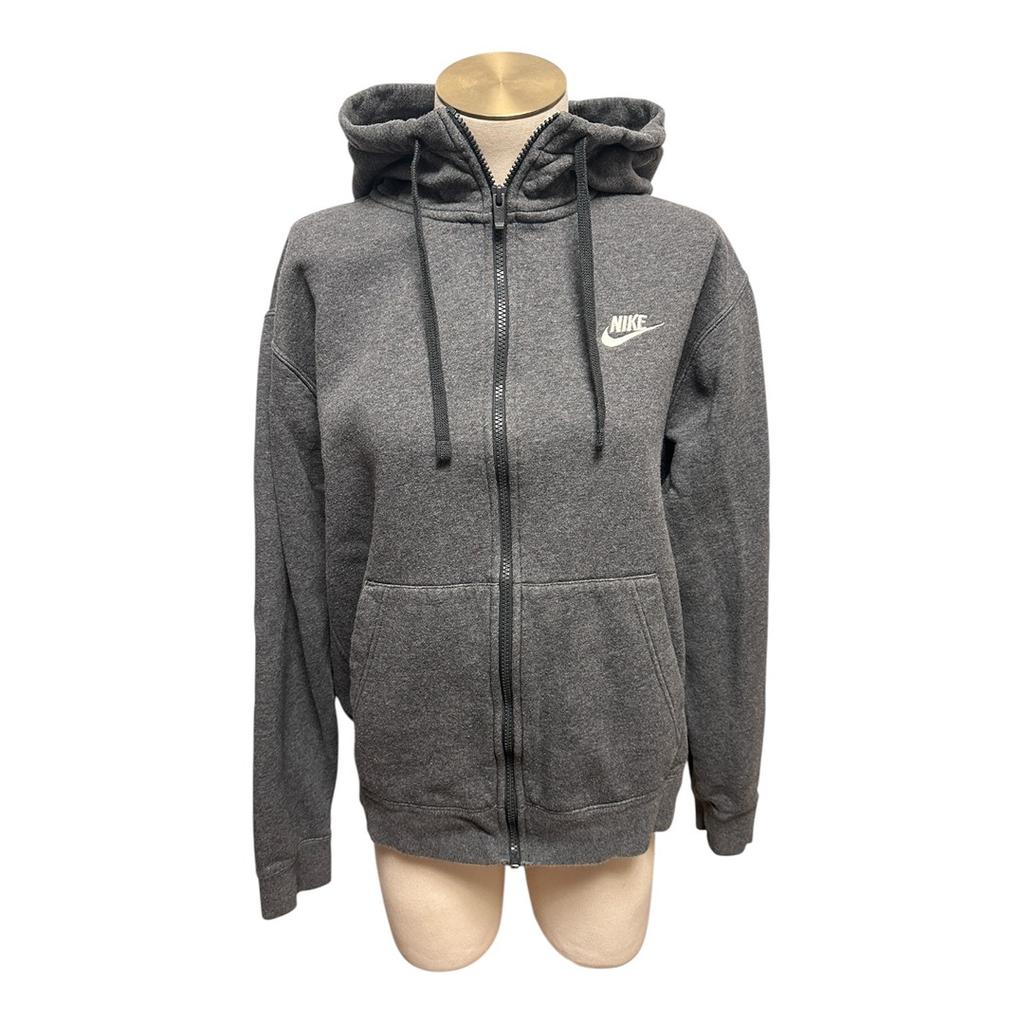 Sweat à capuche zippé Nike - M - Gris - État : Excellent