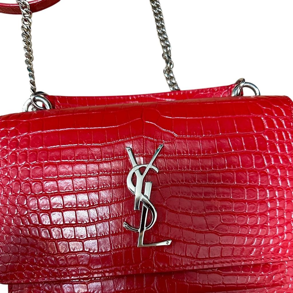 Sac à main Saint Laurent - Taille unique - Rouge - État : Excellent