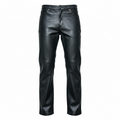 Pantalon cuir femme - T40 - noir - État : Excellent
