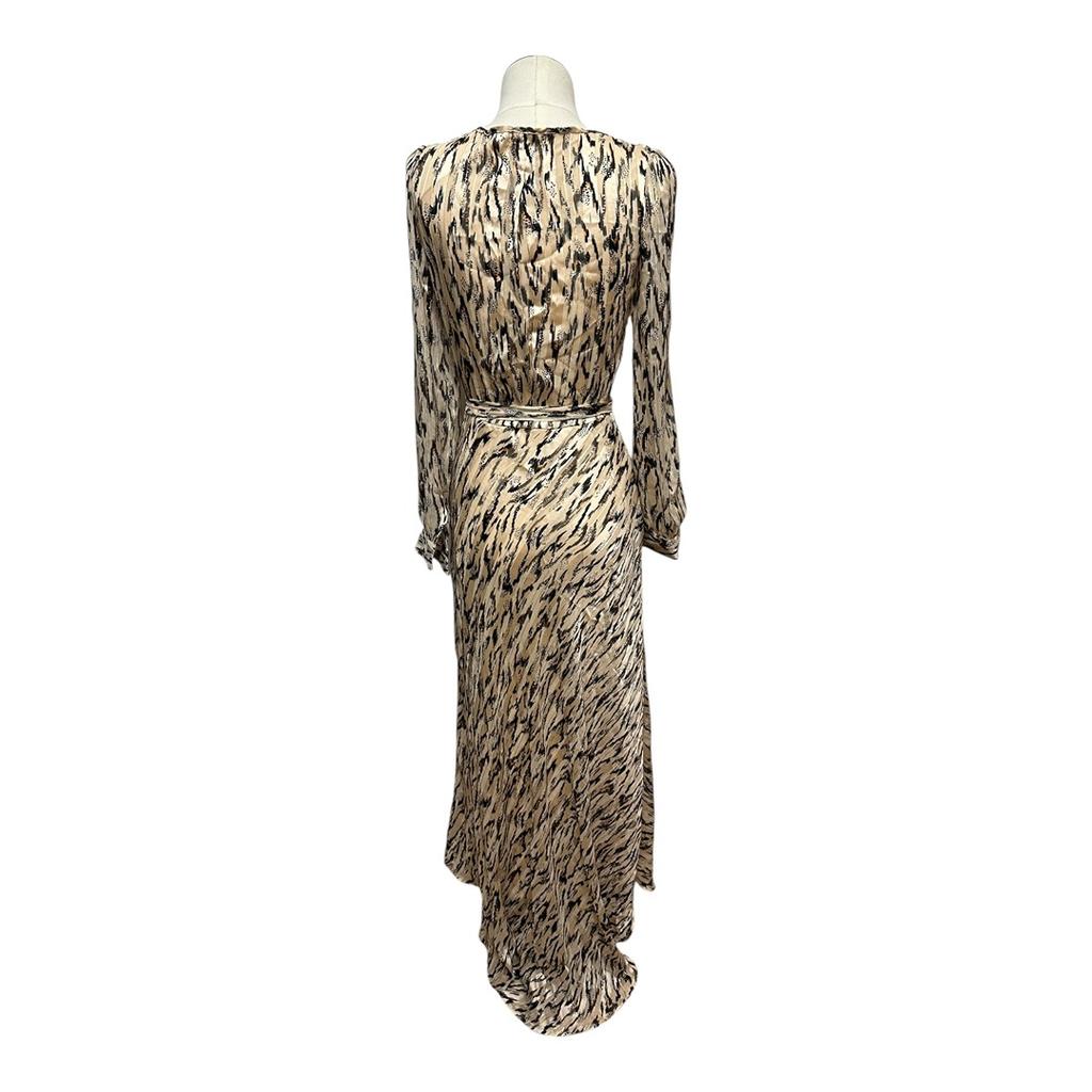 Robe longue Belcci - S - Beige imprimé - État : Neuf