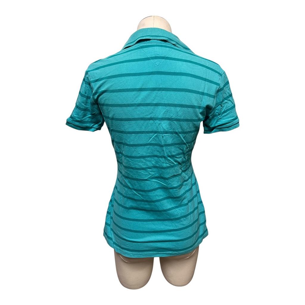 Polo Tommy Hilfiger - S - Turquoise - État : Excellent