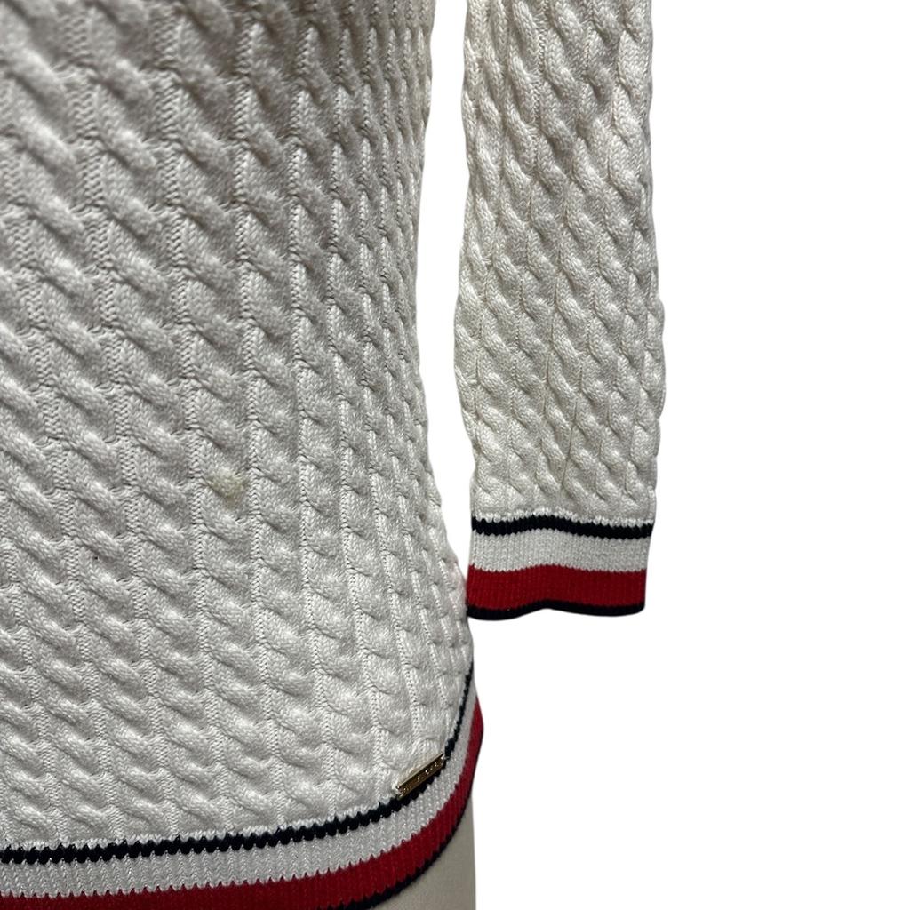 Pull femme Tommy Hilfiger - S - Blanc - État : Excellent