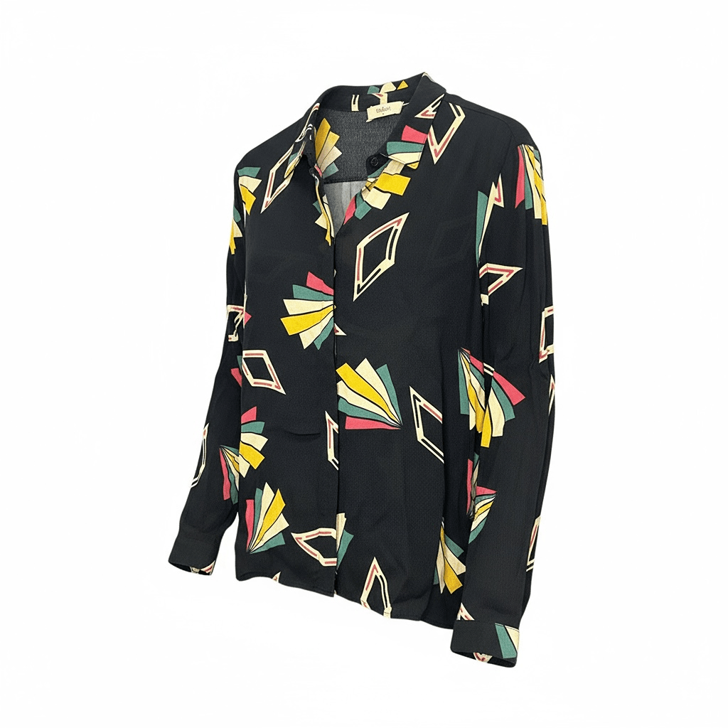 Chemise Ba&sh – S – Marine Multicolore – État : Très bon - BiWear