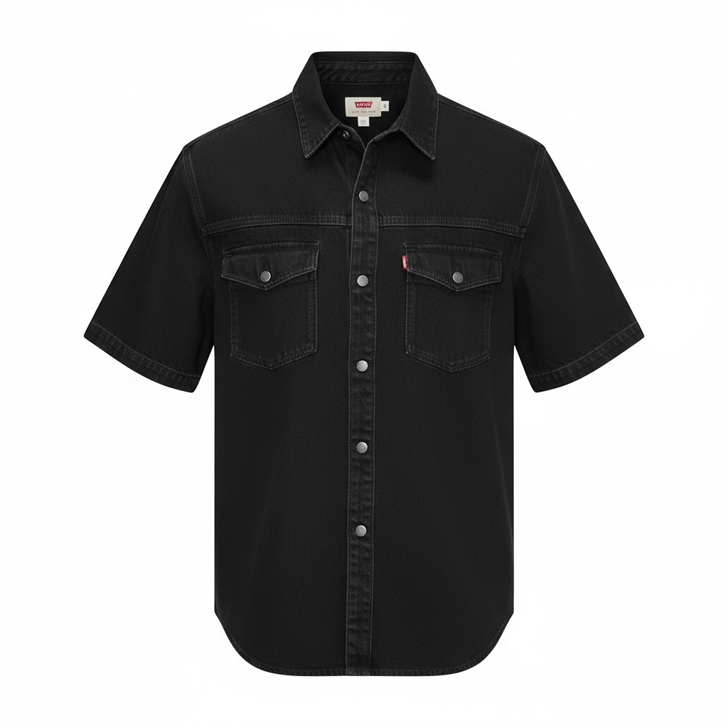 Chemise en jean Levi's – S – Marine – État : Excellent - BiWear