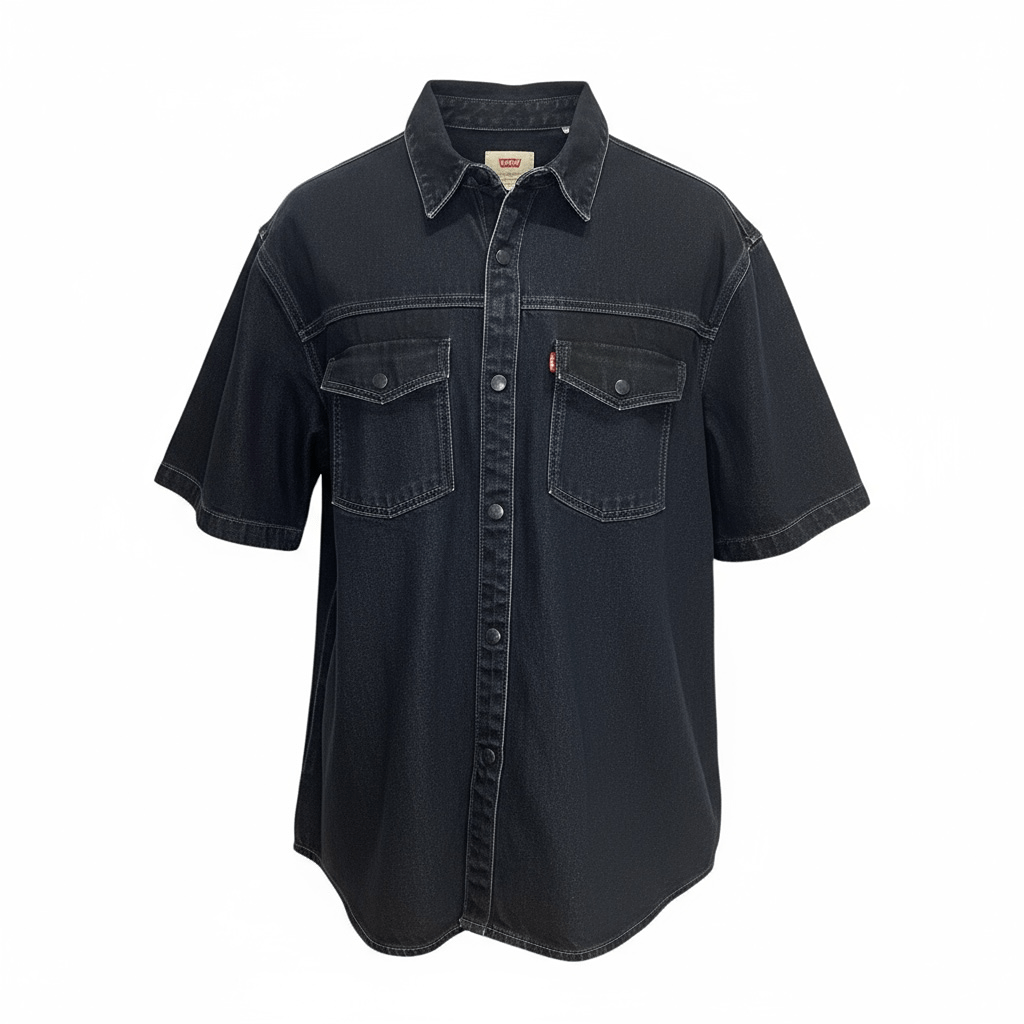 Chemise en jean Levi's – S – Marine – État : Excellent - BiWear