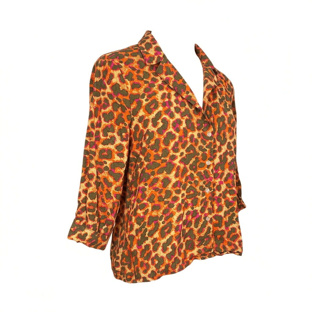 Chemise Vila – S – Orange – État : Très bon - BiWear