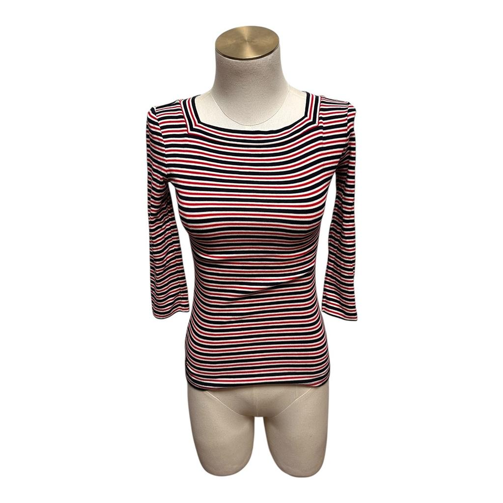 Top manches 3/4 Lauren Ralph Lauren - Xs - Marine - État : Excellent