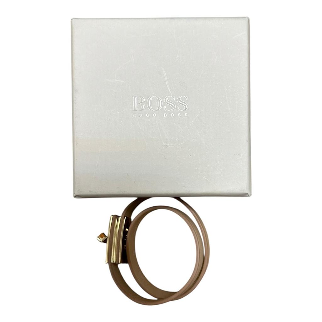 Bracelet femme Hugo Boss - Taille unique - Beige - État : Neuf
