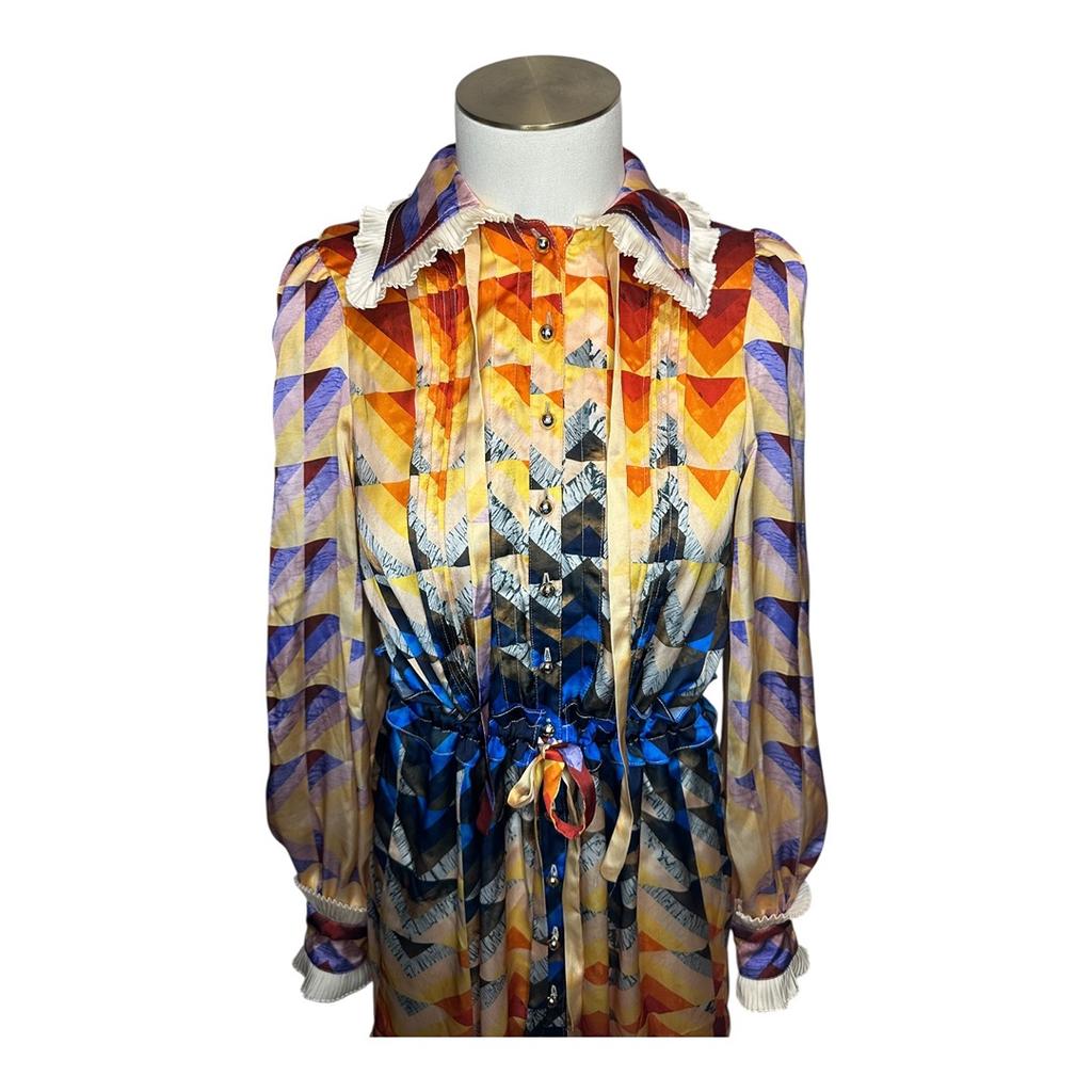 Robe Casual Paco Rabanne - 38 - Orange - État : Très Bon