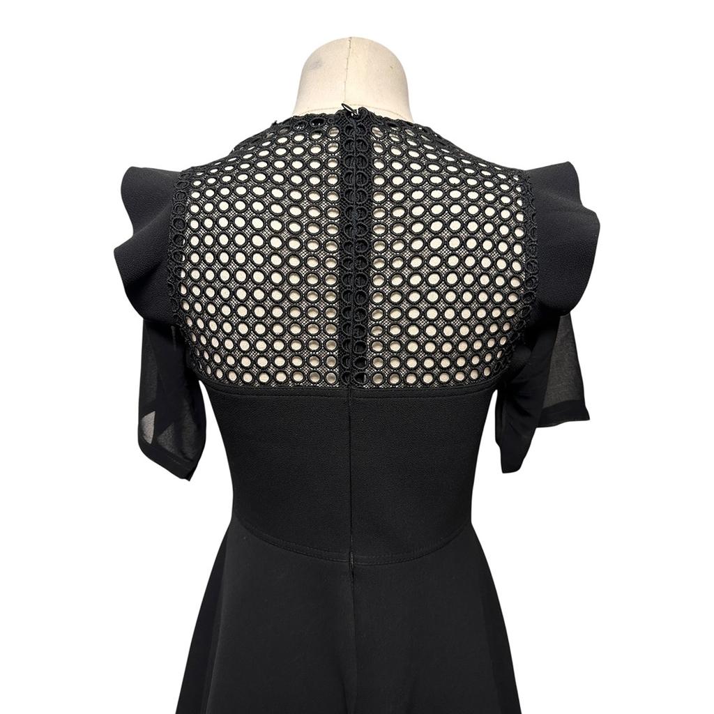 Robe courte Sandro - 3 - Noir - État : Excellent