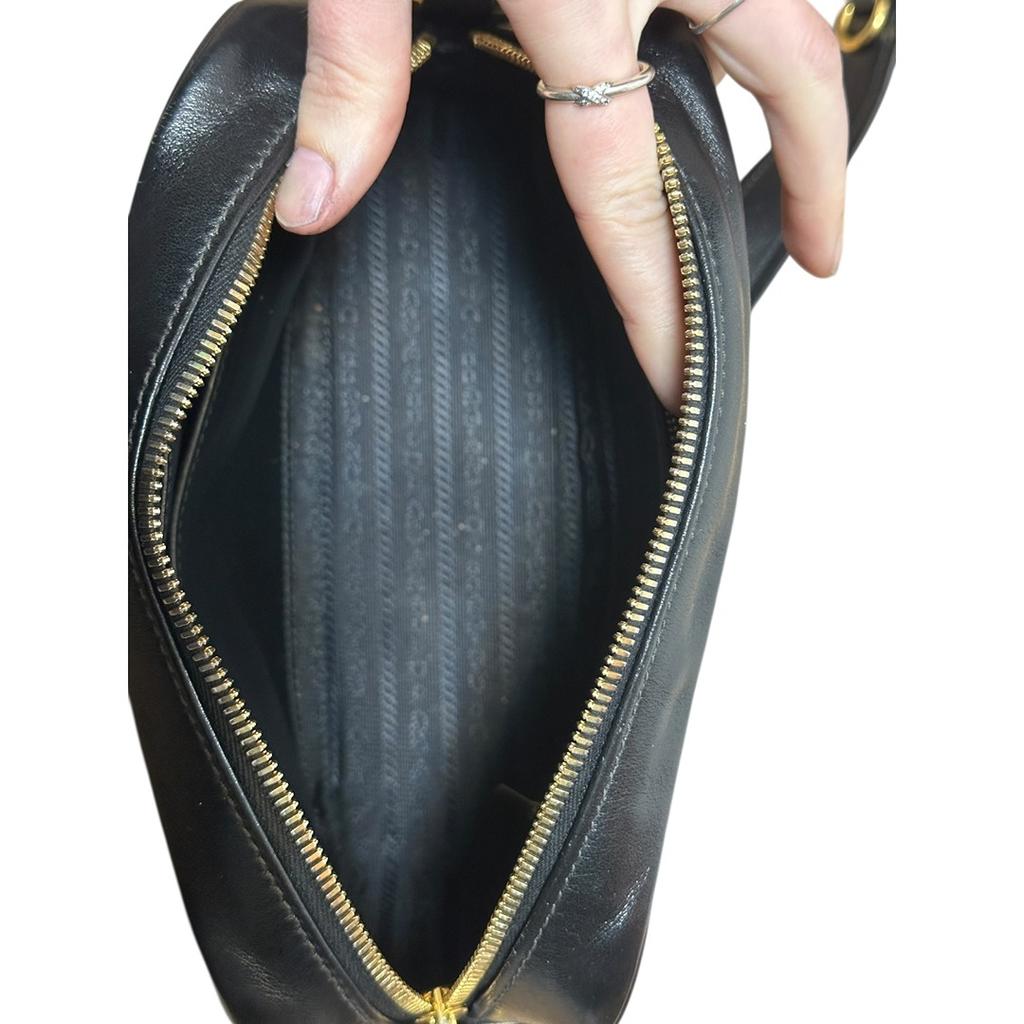 Sac bandoulière Prada - Taille unique - Noir - État : Excellent