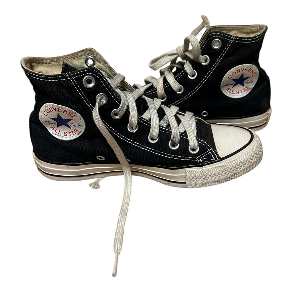 Baskets montantes Converse - 37 - noir - État : Très bon