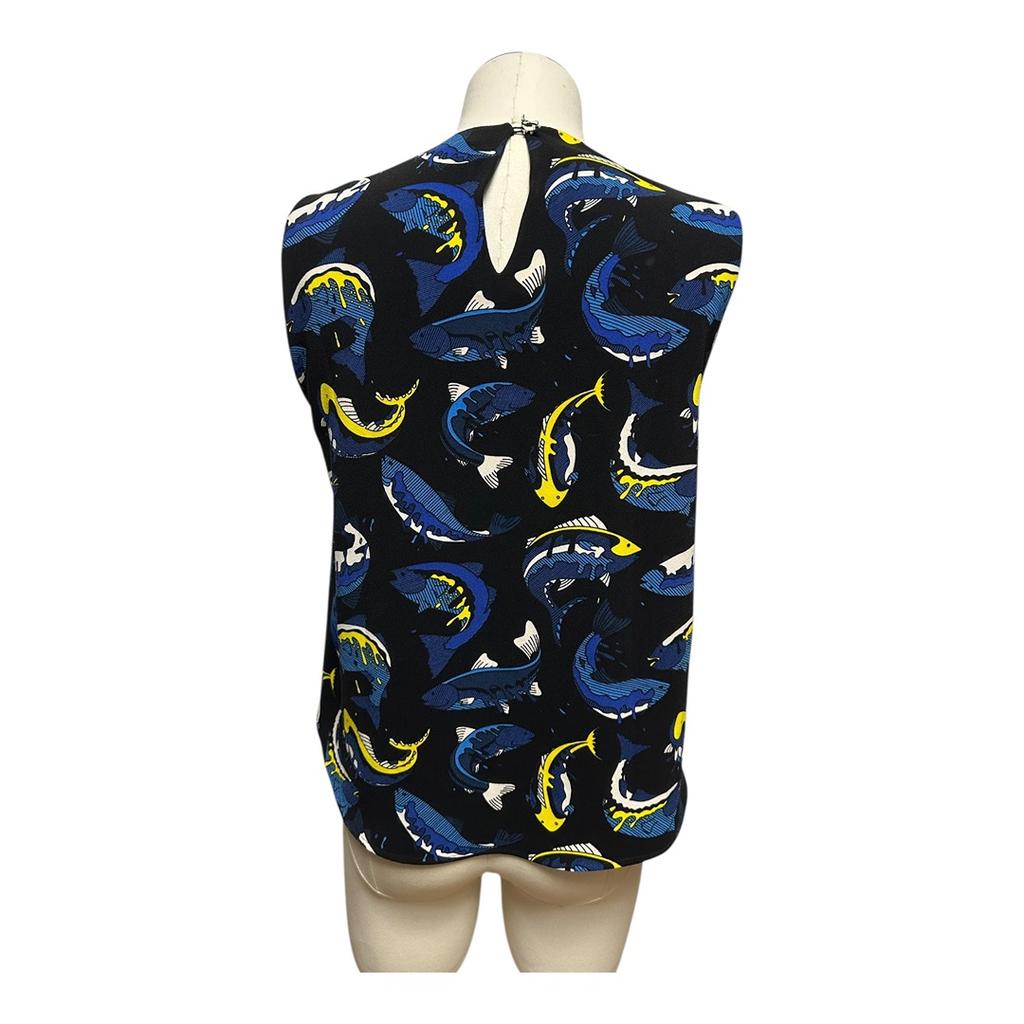 Blouse Kenzo - 36 - Bleu - État : Excellent