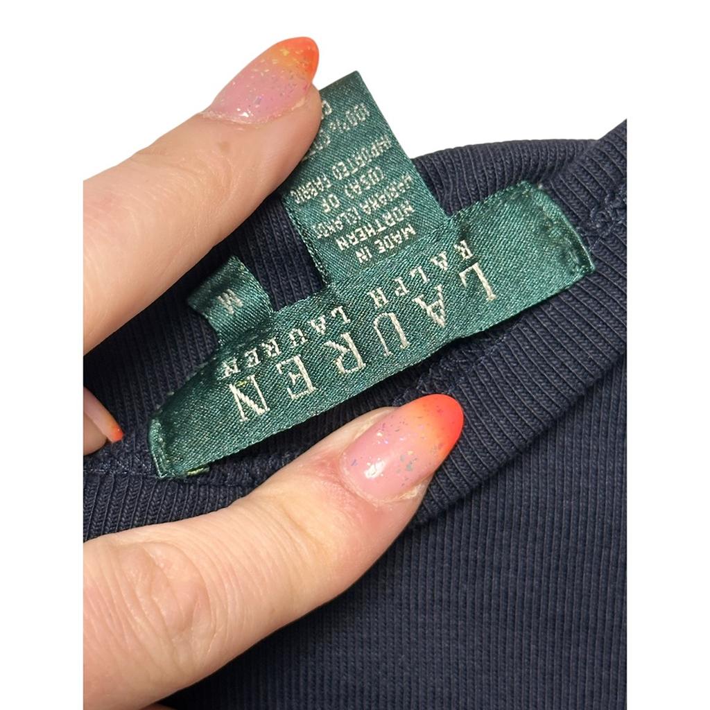 Top manches 3/4 Lauren Ralph Lauren - M - Bleu marine - État : Excellent