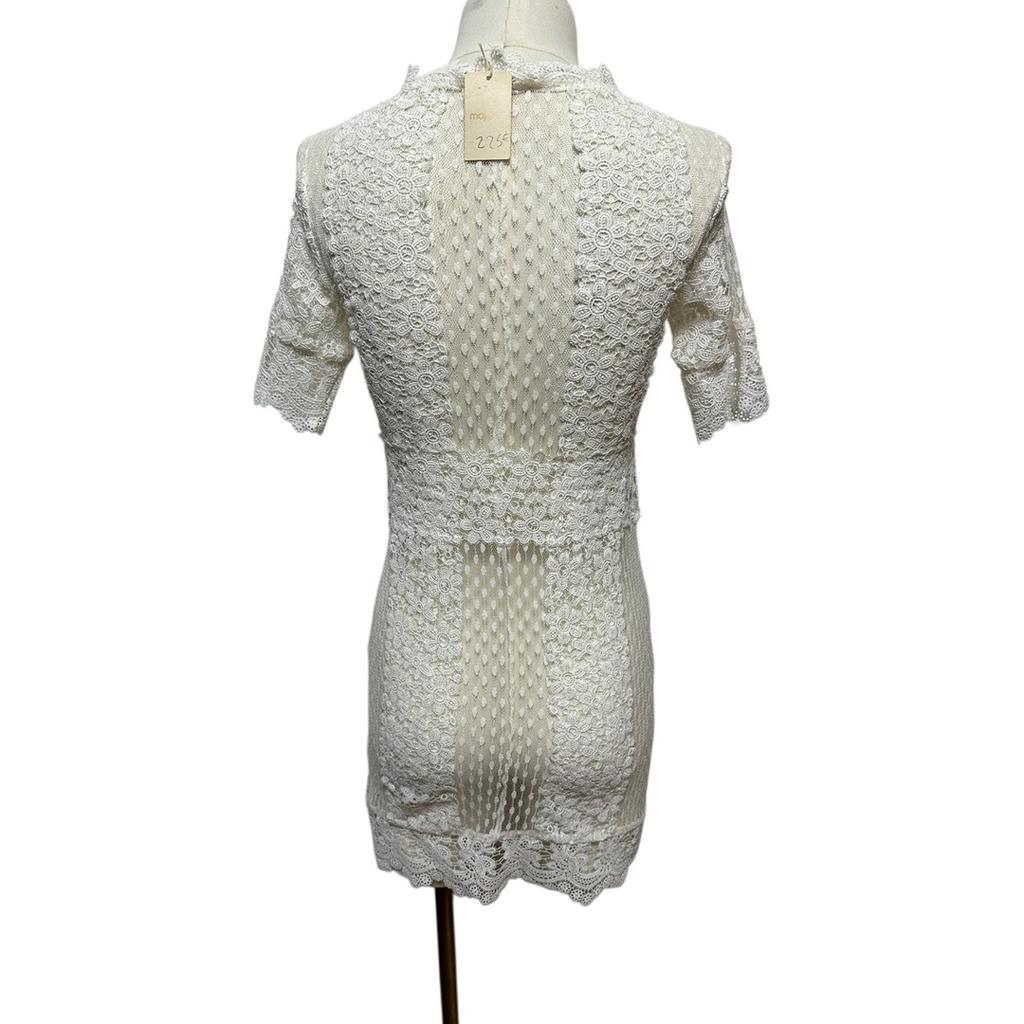 Robe Casual Maje - 36 - Blanc - État : Neuf