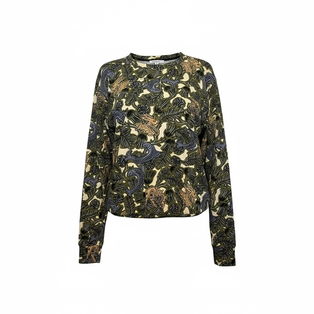 Sweats Burberry - M - Crème Vert Foncé - État : Très Bon