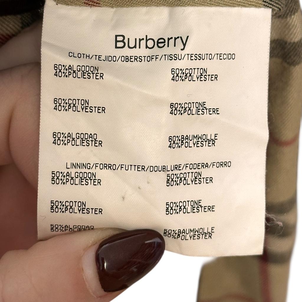 Manteau Burberry - 50 - Marron - État : Excellent