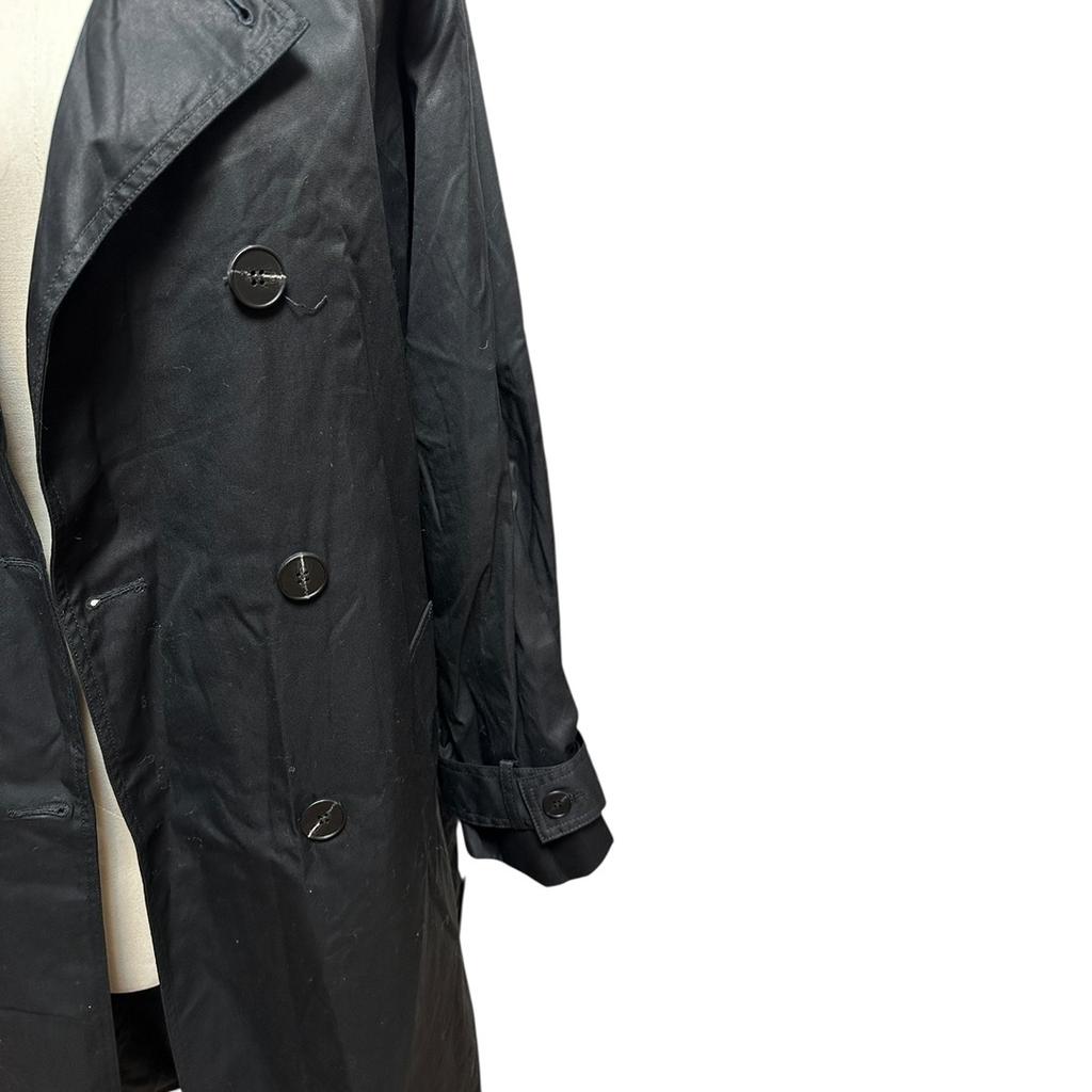 Trench Galeries Lafayette - 44 - Noir - État : Excellent