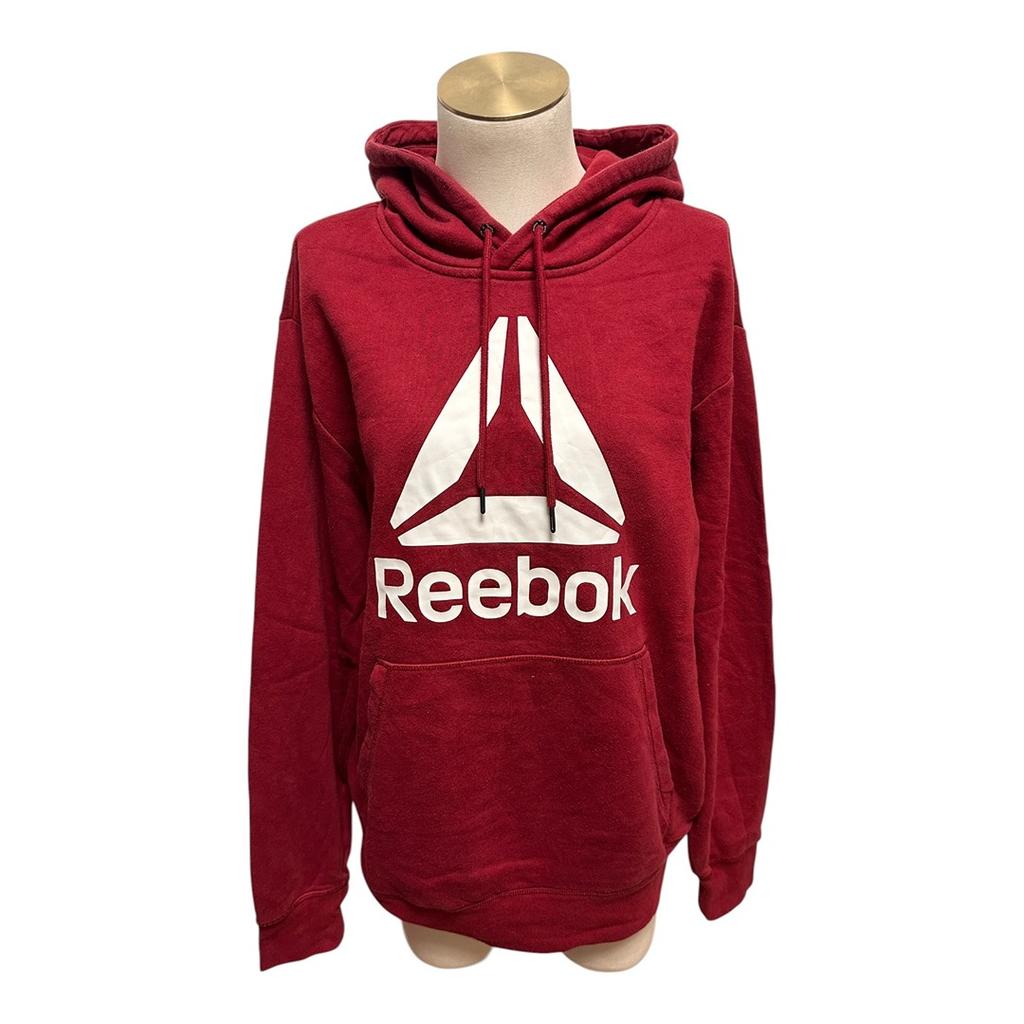 Sweat à capuche Reebok - M - Bordeaux - État : Excellent