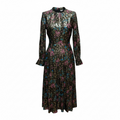 Robe Sandro - 36 - Noir doré - État : Excellent
